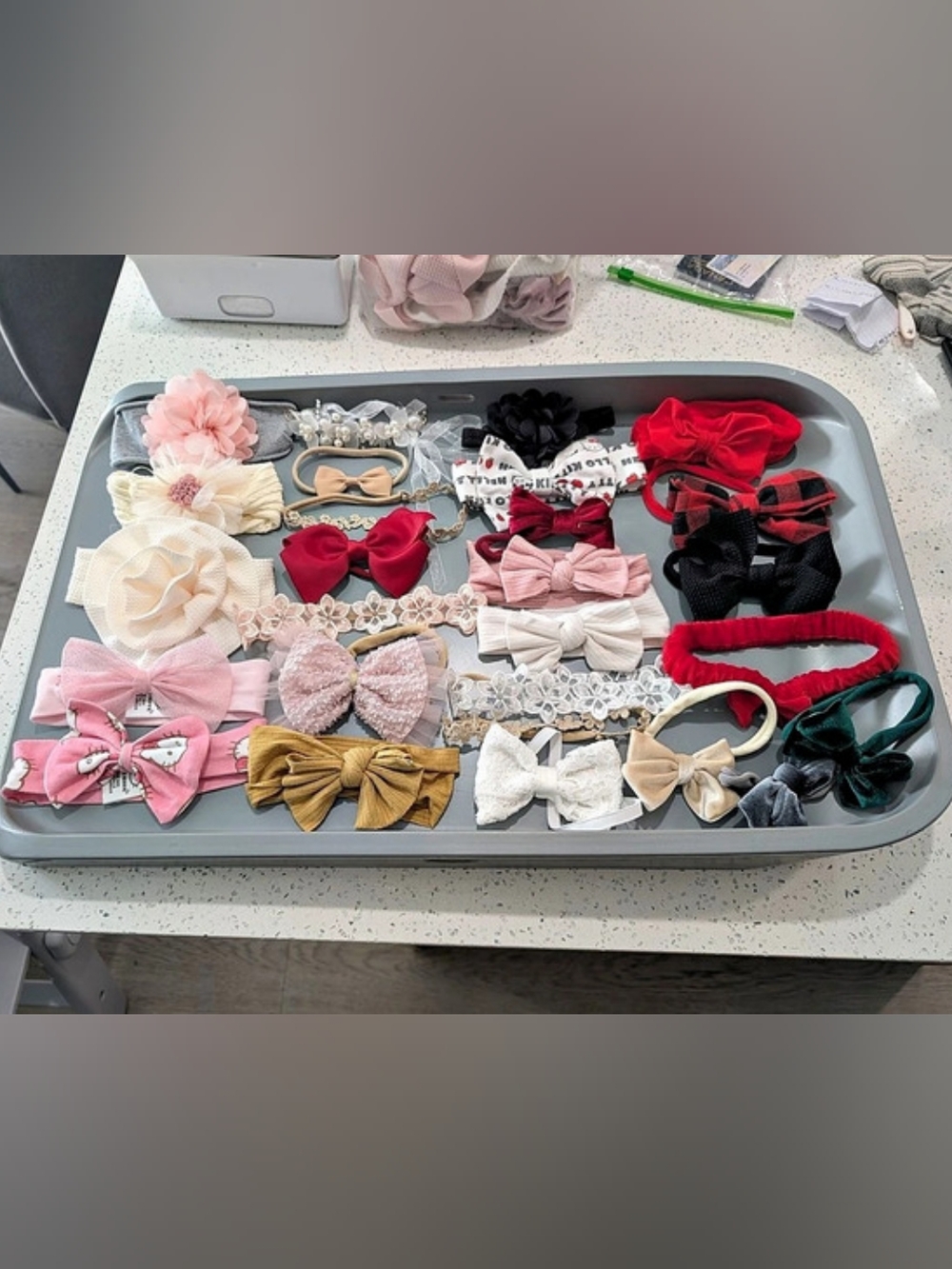 Girls Hair Bow Headbands